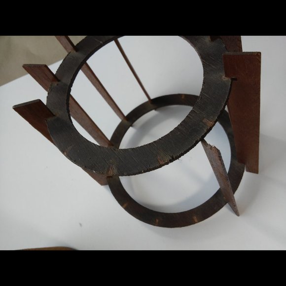 Vintage Mid Century Wooden Molson Beer Logo Bar Lamp - ULTRA RARE - Picture 10 of 14